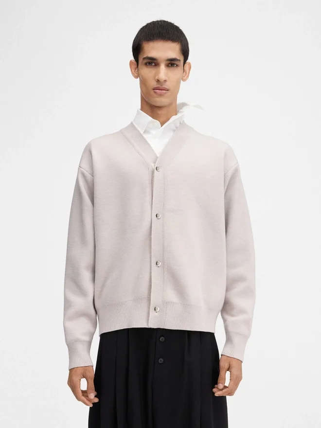 The buttoned cardigan Button-down cardigan The buttoned cardigan Button-down cardigan