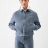 The Canevas de-Nîmes denim jacket Zipped denim jacket The Canevas de-Nîmes denim jacket Zipped denim jacket
