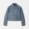 The Canevas de-Nîmes denim jacket Zipped denim jacket The Canevas de-Nîmes denim jacket Zipped denim jacket