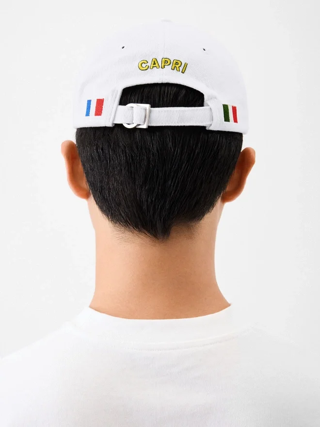 The Capri baseball cap Logo cap – sold exclusively online and in our Capri resort The Capri baseball cap Logo cap – sold exclusively online and in our Capri resort