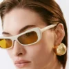 The Capri sunglasses Rectangular cat-eye sunglasses The Capri sunglasses Rectangular cat-eye sunglasses