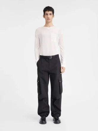 The cargo pants Belted cargo pants