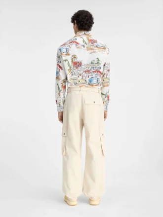 The cargo pants Belted cargo pants