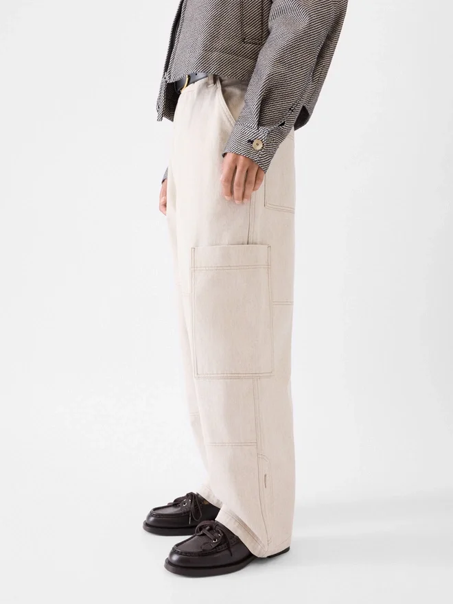 The Carré de-Nîmes denim cargo pants Cargo jeans The Carré de-Nîmes denim cargo pants Cargo jeans
