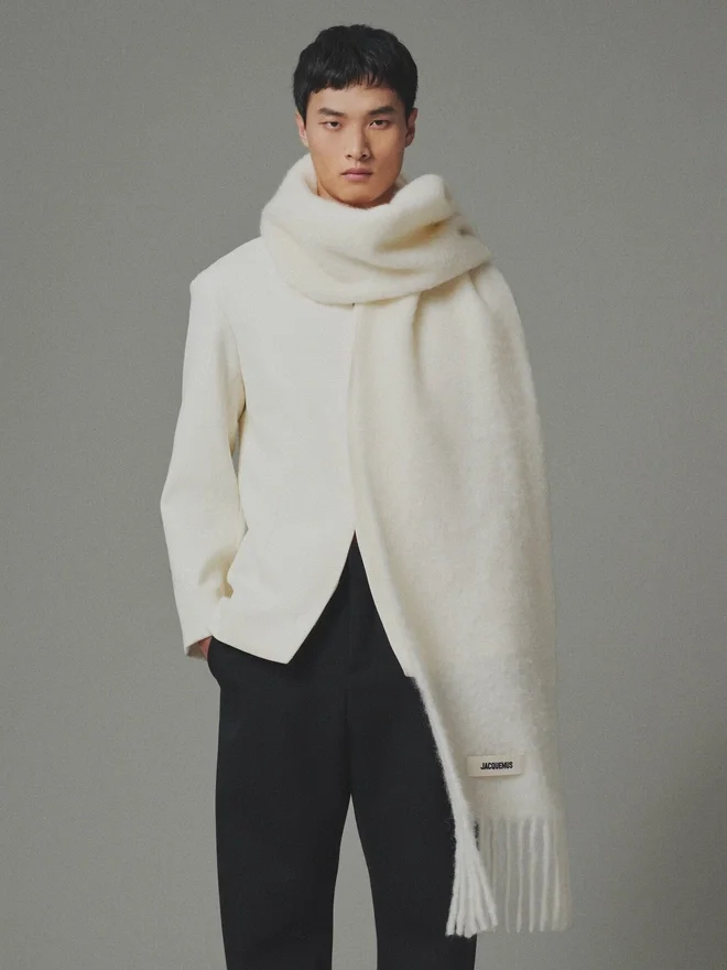 The Carro scarf Fringe scarf The Carro scarf Fringe scarf
