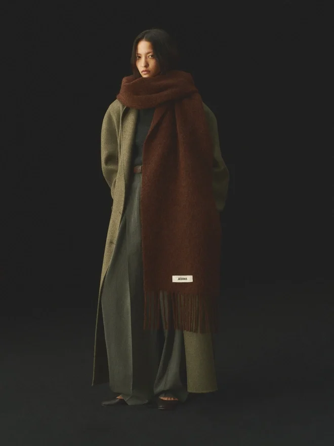 The Carro scarf Fringe scarf The Carro scarf Fringe scarf