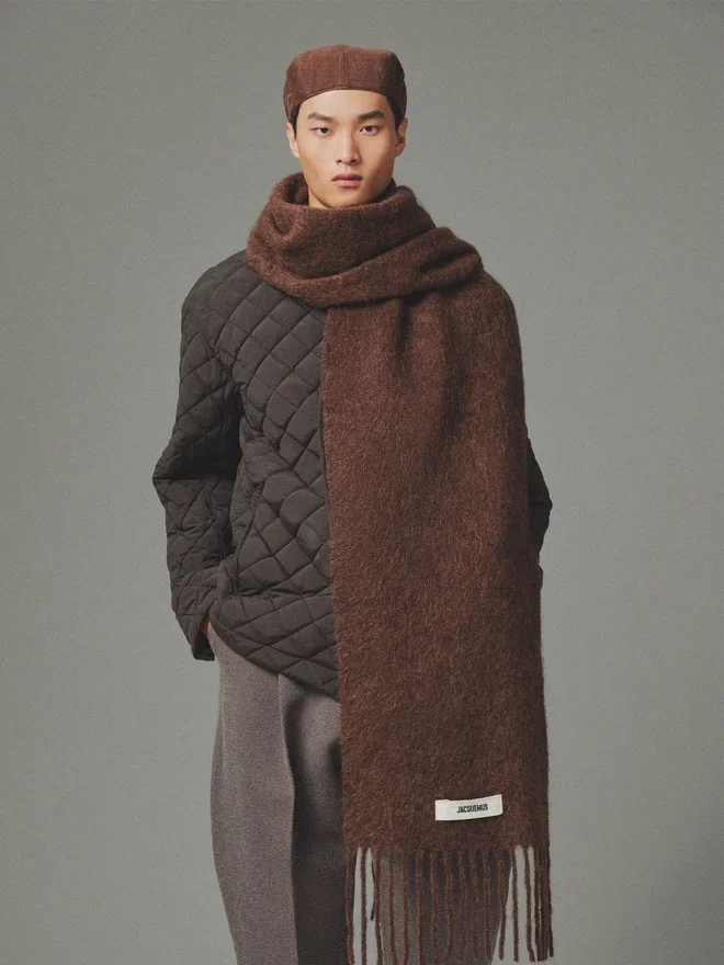 The Carro scarf Fringe scarf The Carro scarf Fringe scarf