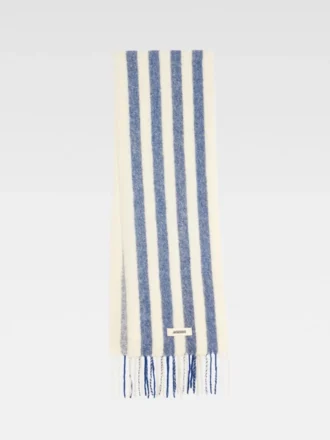 The Carro scarf Striped jacquard scarf