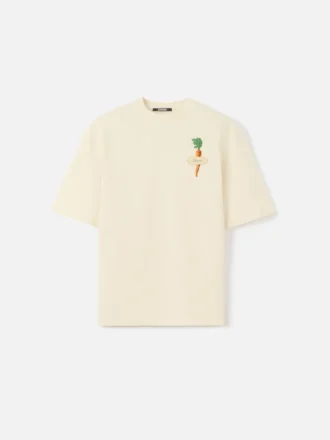 The carrot t-shirt Logo t-shirt with carrot patch