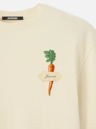 The carrot t-shirt Logo t-shirt with carrot patch
