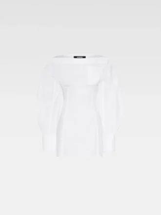 The Casaco shirt dress Boat-neck shirt dress