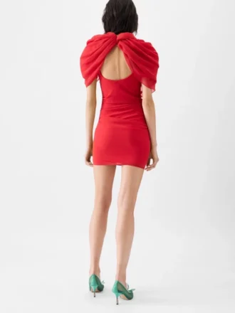 The Castagna dress Draped mini dress