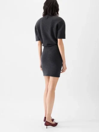 The Castagna knit dress Short-sleeved knit dress