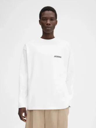 The Courchevel address long-sleeve t-shirt Long sleeve t-shirt with printed address and logo – sold exclusively online and in our Courchevel store