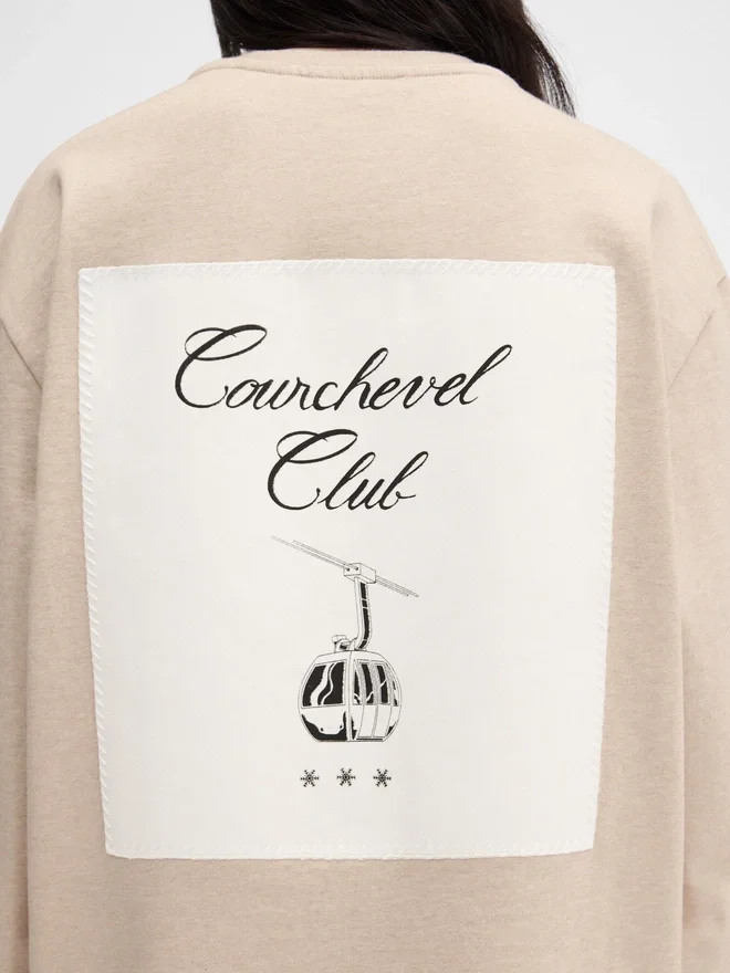 The Courchevel t-shirt Long-sleeved logo t-shirt – sold exclusively online and in our Courchevel boutique The Courchevel t-shirt Long-sleeved logo t-shirt – sold exclusively online and in our Courchevel boutique