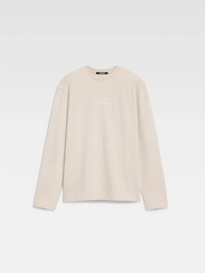 The Courchevel t-shirt Long-sleeved logo t-shirt – sold exclusively online and in our Courchevel boutique The Courchevel t-shirt Long-sleeved logo t-shirt – sold exclusively online and in our Courchevel boutique