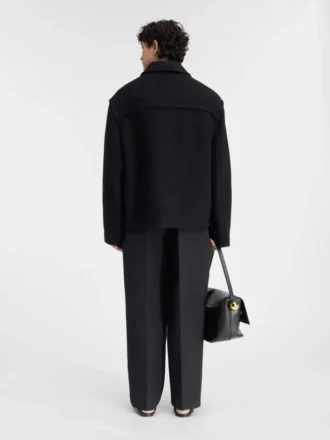 The cropped coat Minimal boxy jacket