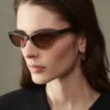 The Curvo sunglasses Oval cat-eye sunglasses