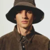 The de-Nîmes denim bucket hat Stitched bucket hat