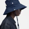 The de-Nîmes denim bucket hat Stitched bucket hat The de-Nîmes denim bucket hat Stitched bucket hat