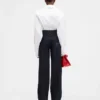 The de-Nîmes denim cargo pants Curved cargo jeans