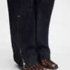 The de-Nîmes denim cargo pants Curved cargo jeans