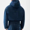 The de-Nîmes denim duffle coat Denim duffle coat