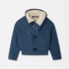The de-Nîmes denim duffle coat Denim duffle coat