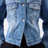 The denim de-Nîmes jacket Curved denim jacket The denim de-Nîmes jacket Curved denim jacket