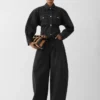 The denim de-Nîmes jacket Fitted denim jacket The denim de-Nîmes jacket Fitted denim jacket