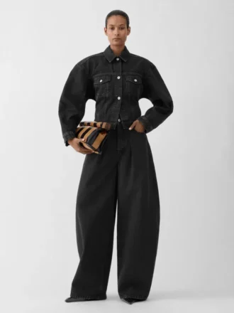 The denim de-Nîmes jacket Fitted denim jacket