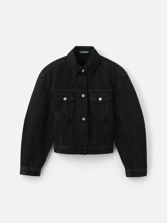 The denim de-Nîmes jacket Fitted denim jacket The denim de-Nîmes jacket Fitted denim jacket
