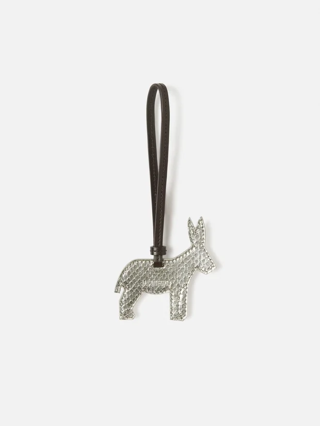 The donkey Donkey-shaped bag charm The donkey Donkey-shaped bag charm