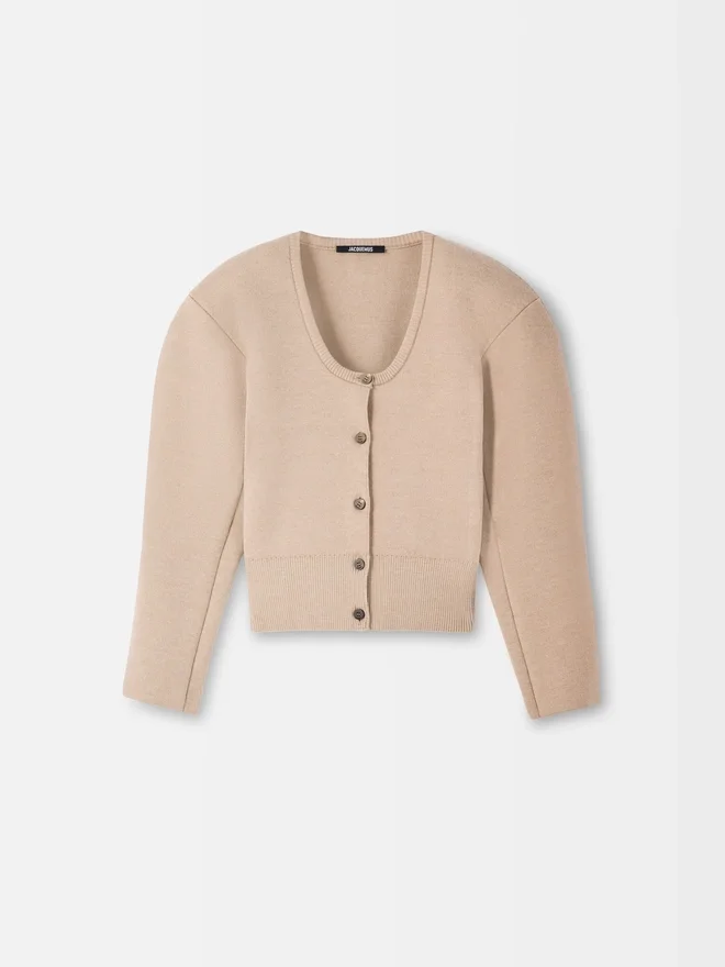 The Doppio cardigan Curved cardigan The Doppio cardigan Curved cardigan