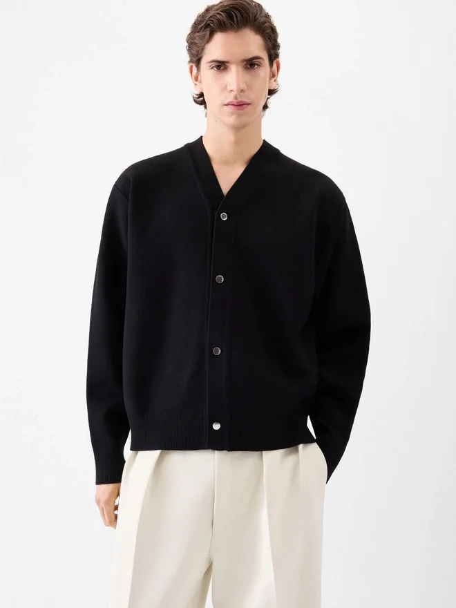 The Doppio cardigan Rounded cardigan The Doppio cardigan Rounded cardigan