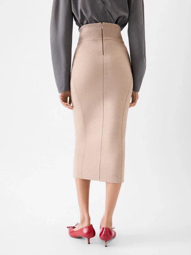 The Doppio knit skirt Knit pencil skirt The Doppio knit skirt Knit pencil skirt