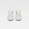 The double woven shoes Braided double mules