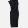 The Drap dress Asymmetric column dress