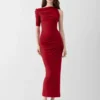 The Drapeado dress Draped midi dress