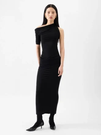 The Drapeado dress Draped midi dress