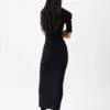 The Drapeado dress Draped midi dress
