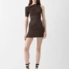 The Drapeado mini dress Draped mini dress