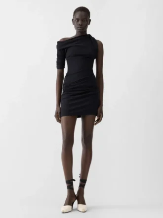 The Drapeado mini dress Draped mini dress