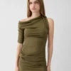 The Drapeado mini dress Draped mini dress