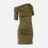 The Drapeado mini dress Draped mini dress