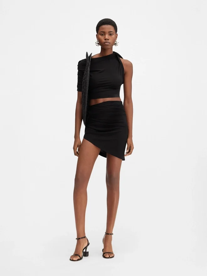 The Drapeado mini skirt Draped mini skirt The Drapeado mini skirt Draped mini skirt
