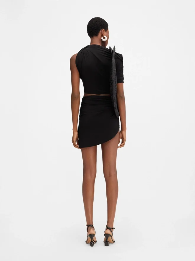 The Drapeado mini skirt Draped mini skirt The Drapeado mini skirt Draped mini skirt