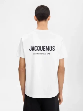 The Dubai address t-shirt Short sleeve t-shirt with printed address and logo