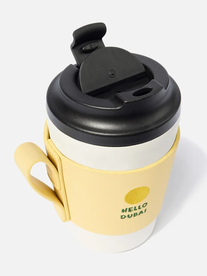 The Dubai mug Travel mug – exclusively sold online and in our United Arab Emirates points of sale The Dubai mug Travel mug – exclusively sold online and in our United Arab Emirates points of sale