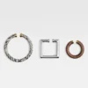 The ear jewelry Trio of geometric ear-cuffs The ear jewelry Trio of geometric ear-cuffs